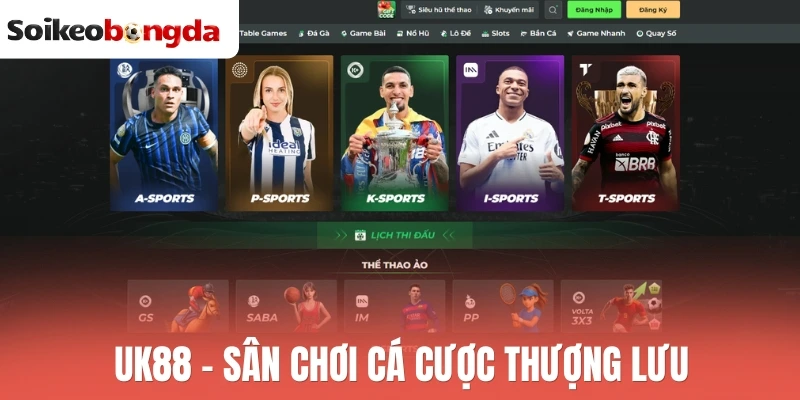 UK88 - Sân chơi cá cược thượng lưu