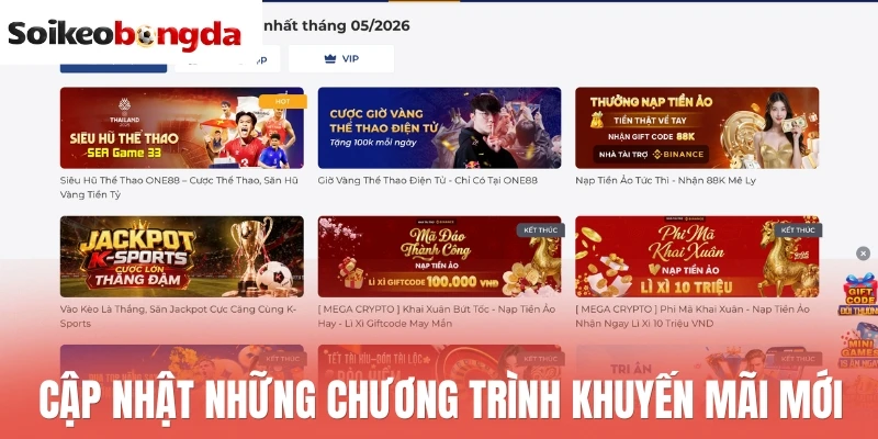 One88 - Thiên Đường Cá Cược Thể Thao Hiện Đại, Đa Dạng Kèo 2 Cập nhật những chương trình khuyến mãi mới