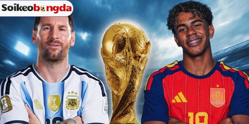 Argentina Dẫn Đầu Cuộc Đua Bảo Vệ Chức Vô Địch World Cup 3 Trận chung kết World Cup giữa Tây Ban Nha và Argentina